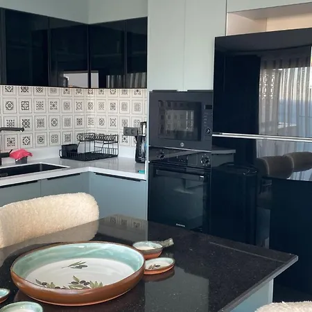 Luxury Sea View Duplex Private Pool Kalamar Apartament