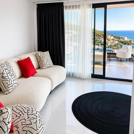 Luxury Sea View Duplex Private Pool Kalamar Kaş